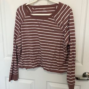 Aerie Mauve Long Sleeve